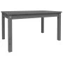 Solid gray pine garden table 82.5x50.5x45 cm by vidaXL, Garden tables - Ref: Foro24-824115, Price: 58,16 €, Discount: %