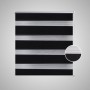 Zebra Blind 40 x 100 cm Black by vidaXL, Blinds and blinds - Ref: Foro24-240184, Price: 18,38 €, Discount: %