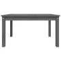 Solid gray pine garden table 82.5x50.5x45 cm by vidaXL, Garden tables - Ref: Foro24-824115, Price: 58,16 €, Discount: %