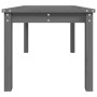 Gartentisch aus massivem Kiefernholz grau 82,5x50,5x45 cm von vidaXL, Gartentische - Ref: Foro24-824115, Preis: 60,58 €, Raba...