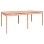 Mesa de jardín madera maciza de abeto Douglas 203,5x100x76 cm de vidaXL, Mesas de jardín - Ref: Foro24-823988, Precio: 158,86...