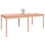 Mesa de jardín madera maciza de abeto Douglas 203,5x100x76 cm de vidaXL, Mesas de jardín - Ref: Foro24-823988, Precio: 158,86...