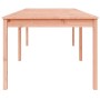 Garden table solid Douglas fir wood 203.5x100x76 cm by vidaXL, Garden tables - Ref: Foro24-823988, Price: 161,27 €, Discount: %
