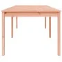 Mesa de jardín madera maciza de abeto Douglas 203,5x100x76 cm de vidaXL, Mesas de jardín - Ref: Foro24-823988, Precio: 158,86...