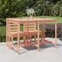 Mesa de jardín madera maciza Douglas 159,5x82,5x110 cm de vidaXL, Mesas de jardín - Ref: Foro24-824100, Precio: 112,30 €, Des...