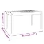 Gartentisch aus Massivholz Douglasie 82,5x50,5x45 cm von vidaXL, Gartentische - Ref: Foro24-824118, Preis: 47,94 €, Rabatt: %