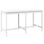 Gartentisch aus massivem Kiefernholz weiß 203,5x90x110 cm von vidaXL, Gartentische - Ref: Foro24-824103, Preis: 149,98 €, Rab...