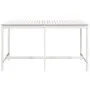 Gartentisch aus massivem Kiefernholz weiß 203,5x90x110 cm von vidaXL, Gartentische - Ref: Foro24-824103, Preis: 149,98 €, Rab...