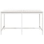 Gartentisch aus massivem Kiefernholz weiß 203,5x90x110 cm von vidaXL, Gartentische - Ref: Foro24-824103, Preis: 151,84 €, Rab...