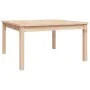 Solid pine wood garden table 82.5x82.5x45 cm by vidaXL, Garden tables - Ref: Foro24-824120, Price: 63,21 €, Discount: %