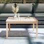 Solid pine wood garden table 82.5x82.5x45 cm by vidaXL, Garden tables - Ref: Foro24-824120, Price: 63,21 €, Discount: %