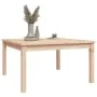 Solid pine wood garden table 82.5x82.5x45 cm by vidaXL, Garden tables - Ref: Foro24-824120, Price: 63,21 €, Discount: %