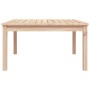 Solid pine wood garden table 82.5x82.5x45 cm by vidaXL, Garden tables - Ref: Foro24-824120, Price: 64,03 €, Discount: %