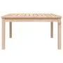 Solid pine wood garden table 82.5x82.5x45 cm by vidaXL, Garden tables - Ref: Foro24-824120, Price: 63,21 €, Discount: %