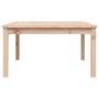 Solid pine wood garden table 82.5x82.5x45 cm by vidaXL, Garden tables - Ref: Foro24-824120, Price: 64,03 €, Discount: %