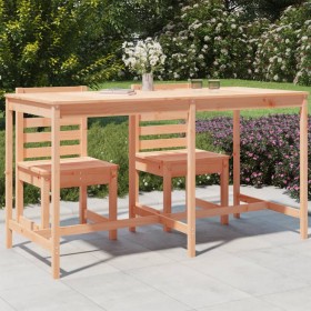 Mesa de jardín madera maciza de abeto Douglas 203,5x90x110 cm de vidaXL, Mesas de jardín - Ref: Foro24-824107, Precio: 133,51...