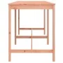 Mesa de jardín madera maciza de abeto Douglas 203,5x90x110 cm de vidaXL, Mesas de jardín - Ref: Foro24-824107, Precio: 132,25...