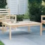 Mesa de jardín madera maciza pino 121x82,5x45 cm de vidaXL, Mesas de jardín - Ref: Foro24-824127, Precio: 82,32 €, Descuento: %