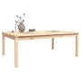 Gartentisch aus massivem Kiefernholz, 121 x 82,5 x 45 cm von vidaXL, Gartentische - Ref: Foro24-824127, Preis: 82,33 €, Rabat...