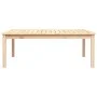 Mesa de jardín madera maciza pino 121x82,5x45 cm de vidaXL, Mesas de jardín - Ref: Foro24-824127, Precio: 82,32 €, Descuento: %