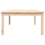 Solid pine wood garden table 121x82.5x45 cm by vidaXL, Garden tables - Ref: Foro24-824127, Price: 82,32 €, Discount: %