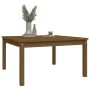 Mesa de jardín madera maciza pino marrón miel 82,5x82,5x45 cm de vidaXL, Mesas de jardín - Ref: Foro24-824123, Precio: 58,13 ...