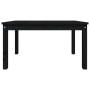 Gartentisch aus massivem Kiefernholz schwarz 82,5x50,5x45 cm von vidaXL, Gartentische - Ref: Foro24-824117, Preis: 48,35 €, R...