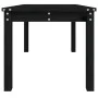 Gartentisch aus massivem Kiefernholz schwarz 82,5x50,5x45 cm von vidaXL, Gartentische - Ref: Foro24-824117, Preis: 47,95 €, R...
