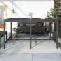 Gartentisch aus massivem, grauem Kiefernholz, 203,5 x 90 x 110 cm von vidaXL, Gartentische - Ref: Foro24-824104, Preis: 149,9...