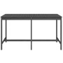 Garden table solid gray pine wood 203.5x90x110 cm by vidaXL, Garden tables - Ref: Foro24-824104, Price: 151,37 €, Discount: %