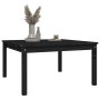 Gartentisch aus massivem schwarzem Kiefernholz 82,5 x 82,5 x 45 cm von vidaXL, Gartentische - Ref: Foro24-824124, Preis: 55,9...