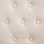 Dining chairs 2 units cream fabric by vidaXL, dining chairs - Ref: Foro24-248987, Price: 194,76 €, Discount: %
