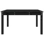 Gartentisch aus massivem schwarzem Kiefernholz 82,5 x 82,5 x 45 cm von vidaXL, Gartentische - Ref: Foro24-824124, Preis: 55,9...