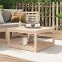 Mesa de jardín madera maciza de pino 82,5x82,5x45 cm de vidaXL, Mesas de jardín - Ref: Foro24-824141, Precio: 89,33 €, Descue...