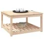 Mesa de jardín madera maciza de pino 82,5x82,5x45 cm de vidaXL, Mesas de jardín - Ref: Foro24-824141, Precio: 89,33 €, Descue...