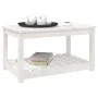 Mesa de jardín madera maciza de pino blanco 82,5x50,5x45 cm de vidaXL, Mesas de jardín - Ref: Foro24-824135, Precio: 78,42 €,...