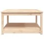 Mesa de jardín madera maciza de pino 82,5x82,5x45 cm de vidaXL, Mesas de jardín - Ref: Foro24-824141, Precio: 89,33 €, Descue...