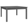 Gartentisch aus massiver Kiefer grau 82,5x82,5x45 cm von vidaXL, Gartentische - Ref: Foro24-824122, Preis: 74,58 €, Rabatt: %