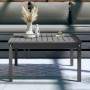 Solid pine gray garden table 82.5x82.5x45 cm by vidaXL, Garden tables - Ref: Foro24-824122, Price: 75,79 €, Discount: %