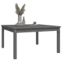Mesa de jardín madera maciza pino gris 82,5x82,5x45 cm de vidaXL, Mesas de jardín - Ref: Foro24-824122, Precio: 74,58 €, Desc...