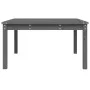 Gartentisch aus massiver Kiefer grau 82,5x82,5x45 cm von vidaXL, Gartentische - Ref: Foro24-824122, Preis: 74,58 €, Rabatt: %