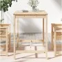 Gartentisch aus massivem Kiefernholz 121x82,5x110 cm von vidaXL, Gartentische - Ref: Foro24-824088, Preis: 107,16 €, Rabatt: %