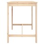 Garden table solid pine wood 121x82.5x110 cm by vidaXL, Garden tables - Ref: Foro24-824088, Price: 108,54 €, Discount: %