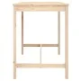 Garden table solid pine wood 121x82.5x110 cm by vidaXL, Garden tables - Ref: Foro24-824088, Price: 107,16 €, Discount: %