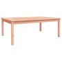 Mesa de jardín madera maciza abeto de Douglas 121x82,5x45 cm de vidaXL, Mesas de jardín - Ref: Foro24-824132, Precio: 87,71 €...