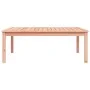 Garden table solid wood Douglas fir 121x82.5x45 cm by vidaXL, Garden tables - Ref: Foro24-824132, Price: 86,56 €, Discount: %