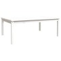 Gartentisch aus massivem weißem Kiefernholz 121x82,5x45 cm von vidaXL, Gartentische - Ref: Foro24-824128, Preis: 104,27 €, Ra...