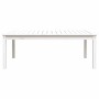 Gartentisch aus massivem weißem Kiefernholz 121x82,5x45 cm von vidaXL, Gartentische - Ref: Foro24-824128, Preis: 104,27 €, Ra...