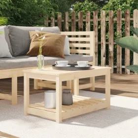 Gartentisch aus massivem Kiefernholz 82,5x50,5x45 cm von vidaXL, Gartentische - Ref: Foro24-824134, Preis: 77,82 €, Rabatt: %