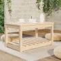 Mesa de jardín madera maciza de pino 82,5x50,5x45 cm de vidaXL, Mesas de jardín - Ref: Foro24-824134, Precio: 77,82 €, Descue...